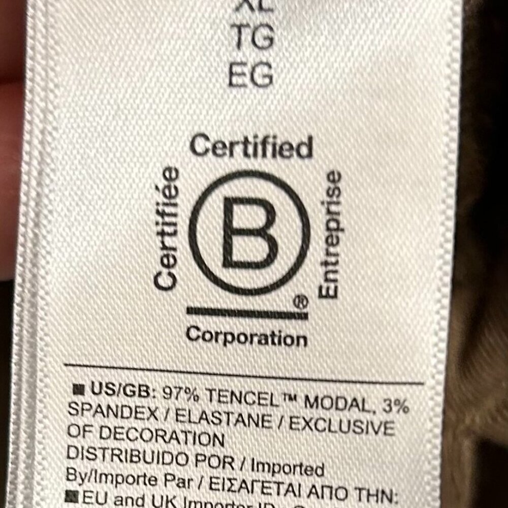 Athleta Coaster Luxe Recover High Hip Sweatshirt in Clay Color Size XL - Picture 7 of 8
